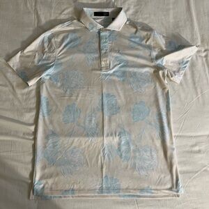 G/FORE Floral Polo Shirt